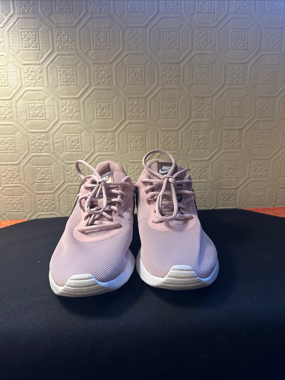 Nike Light Pink Mesh Athletic Sneakers